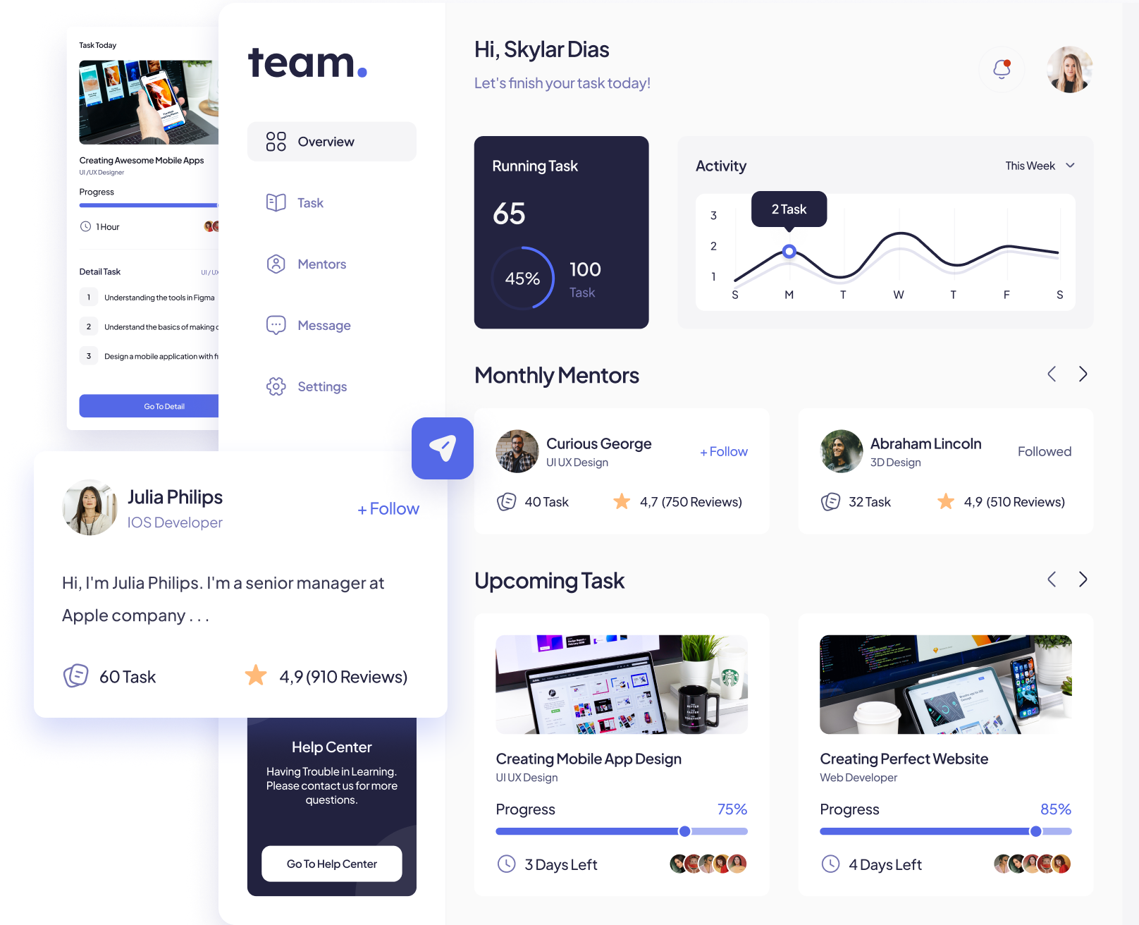 Test Frontend Developer Mockup